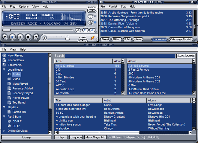 Winamp, The media player of your college years, is shutting down in Dec-2013