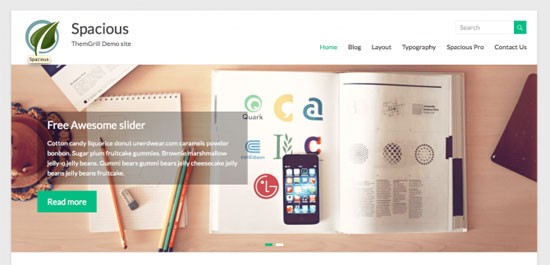 Spacious - WordPress Simple Theme