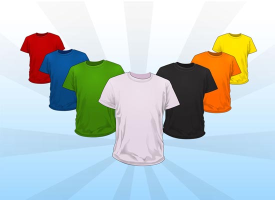 PSD-Tee-Shirt-Mockup-Templates