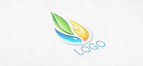 Free Logo Mock Up by R-Graphics