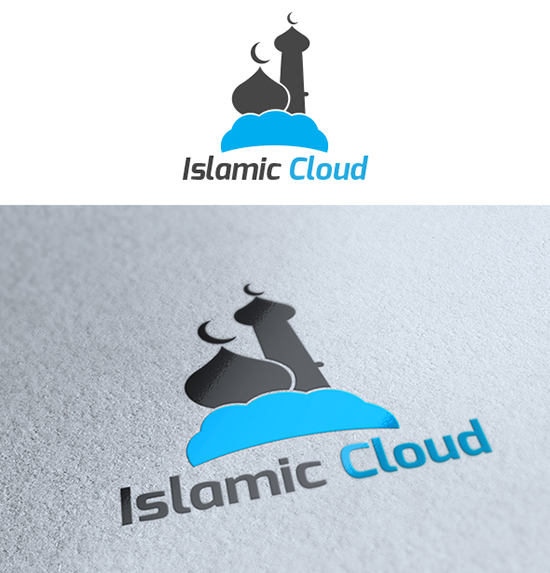 Islamic Cloud Logo Template