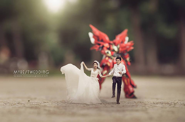 unique wedding photo idea