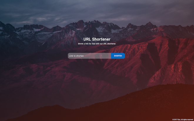 A Simple URL Shortener