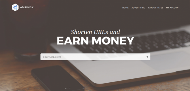 AdLinkFly Monetized URL Shortener