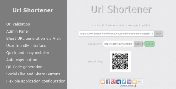 Url Shortener script with ads