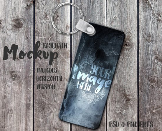 Long-Rectangle-Keychain-Mockup