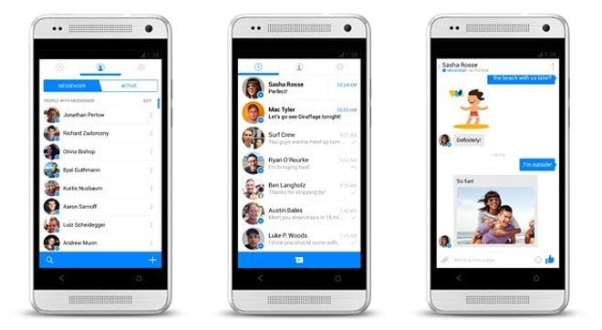 recent facebook messenger android updates apk