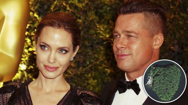 Angelina Jolie buys Brad Pitt heart-shaped island to mark his 50th birthday