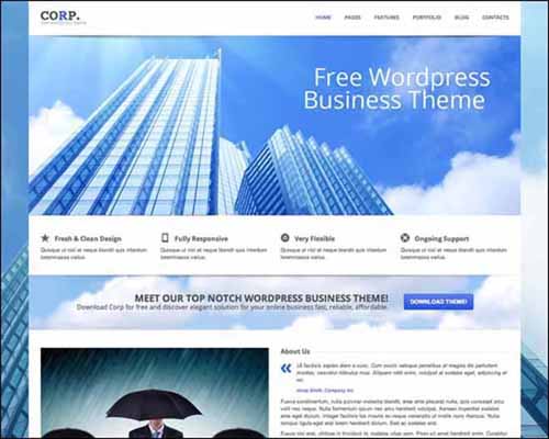 CORP-responsive-WordPress-theme