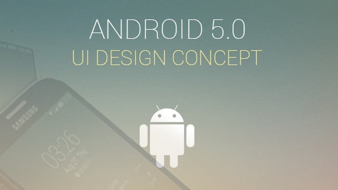 Android 5.0 UI Design Concept by Codebuild