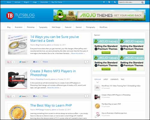 free-wordpress-theme-tutsblog