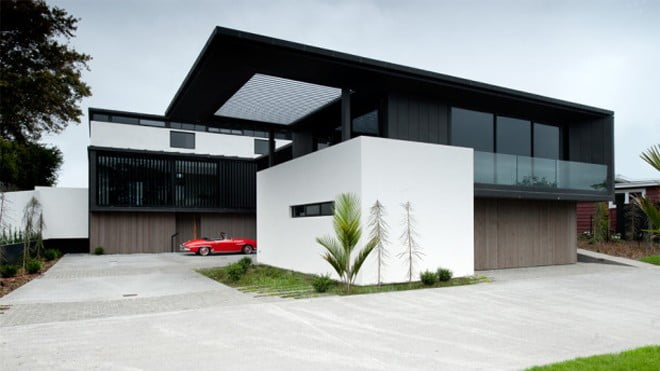 Stunning Contemporary Home in New Zealand Designed by Marshal