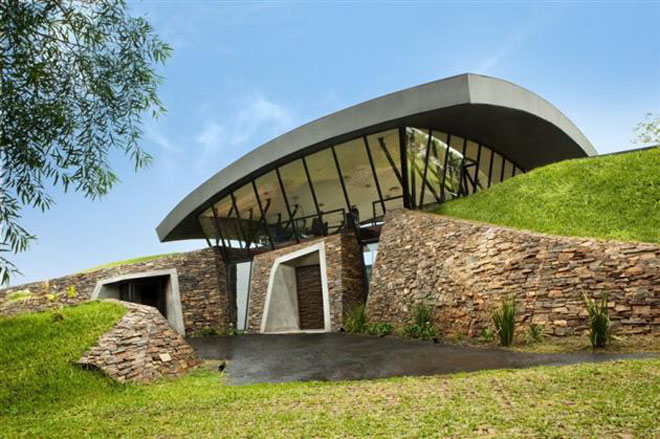 Underground Hill Side Homes