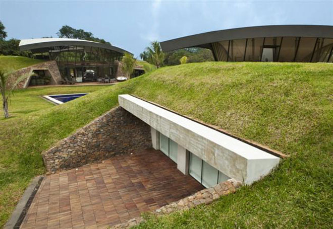 Underground Hill Side Homes