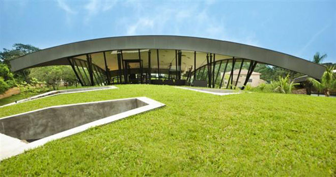 Underground Hill Side Homes