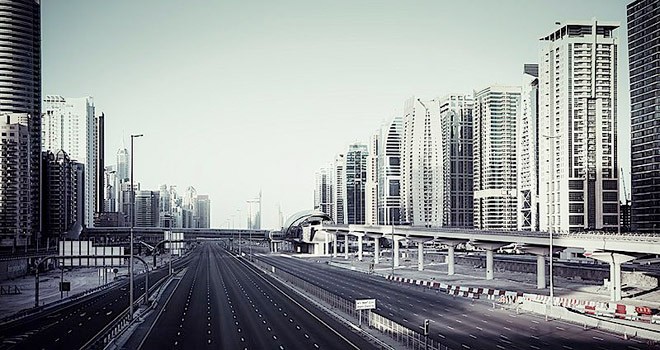 Dubai Cityscape - Modern Photography