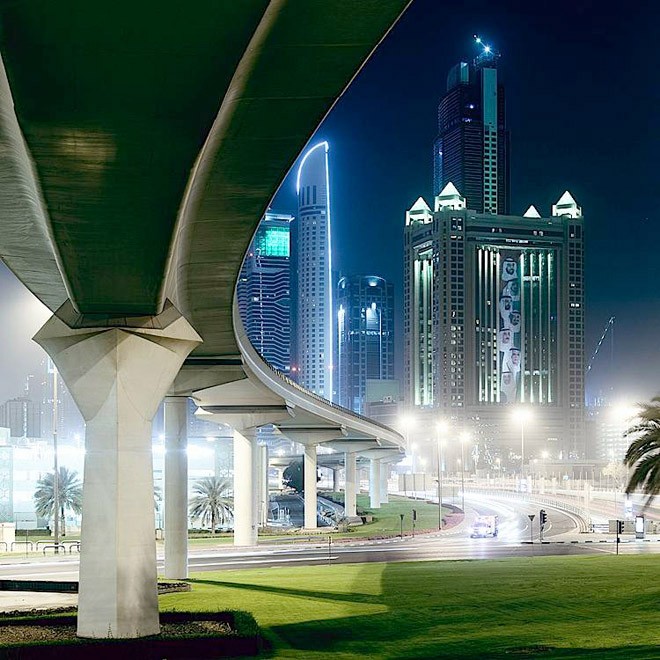 Dubai Cityscape - Modern Photography