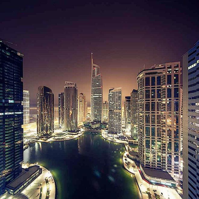 Dubai Cityscape - Modern Photography