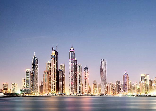 Dubai Cityscape - Modern Photography