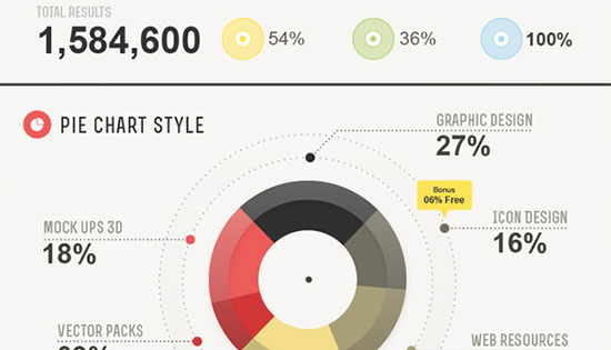 002-Infographic-vector-graph-pie-bar-chart-elements-statistic-vol-2