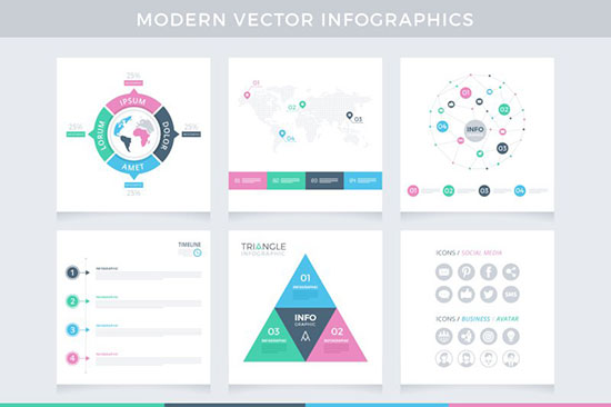 Modern-Infographics-Vector-Pack