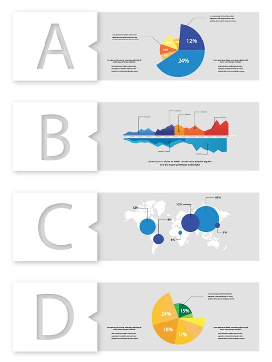 Data Infographic set