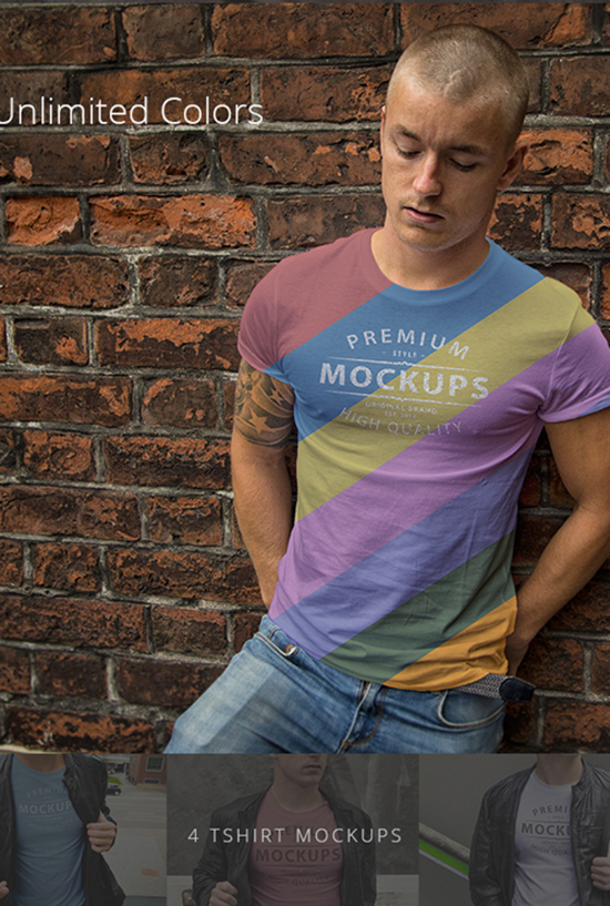 Download 95+ Free T Shirt Mockup & Psd Design Templates - 2019