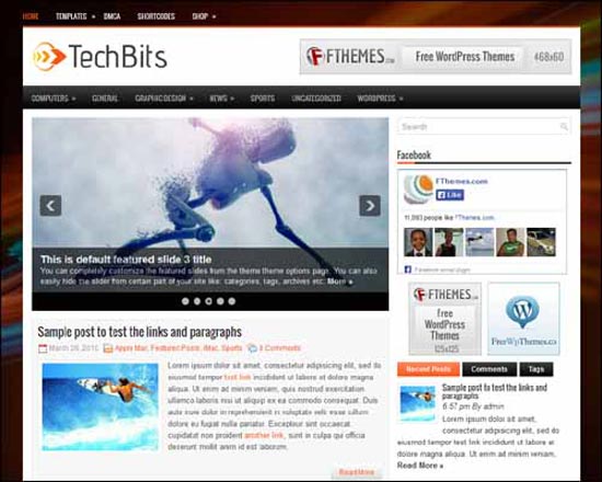 TechBits_Free_WordPress_Theme