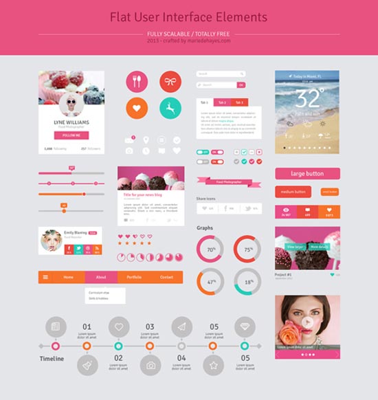 flat-template-design-element25