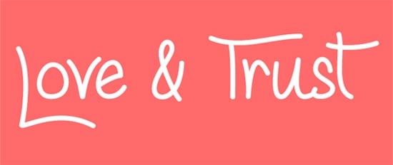 Love-Trust7-free-handwritten-fonts