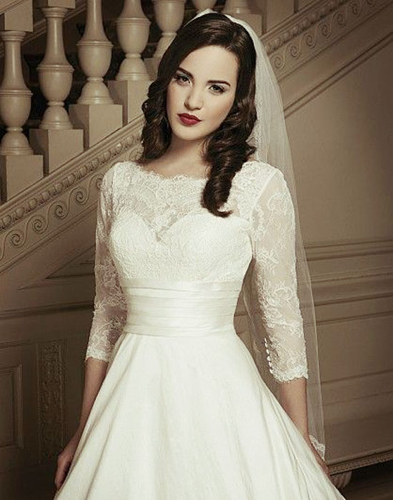 48 Beautiful Modern Vintage Wedding Dresses Design 