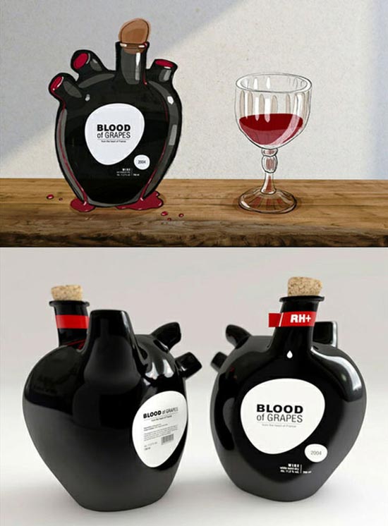 heart-drink-product packaging design