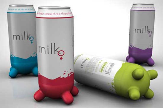 milk-product packaging design