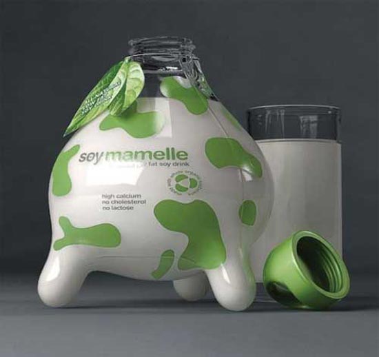 milky-product packaging design