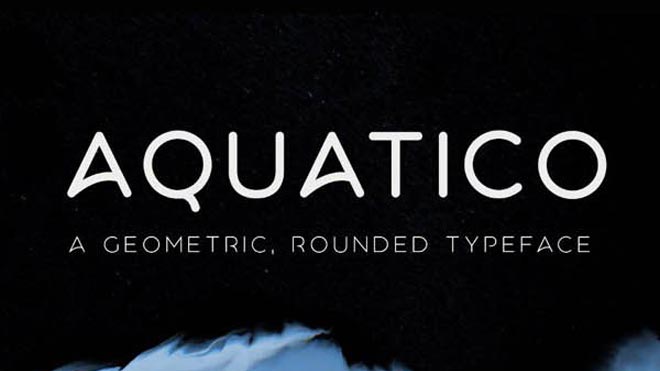 AQUATICO Free Typeface San Serif Font