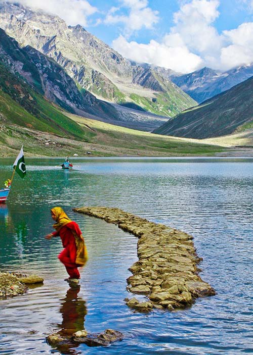 Lake Saif-ul-Maluk, Kaghan, Pakistan.