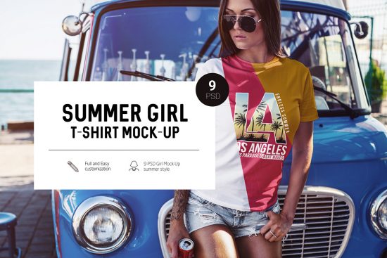 Summer-Girl-T-Shirt-Mock-Up