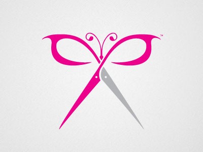 butterfly design for logo