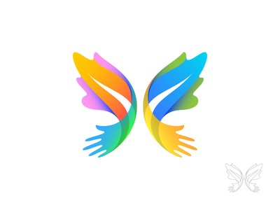 logos with butterfly 3