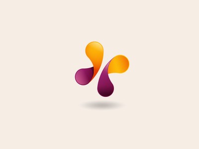 simple butterfly logo