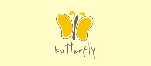 yellow butterfly logo