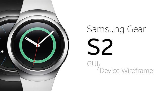 Free Samsung Gear S2 Smart Watch GUI PSD