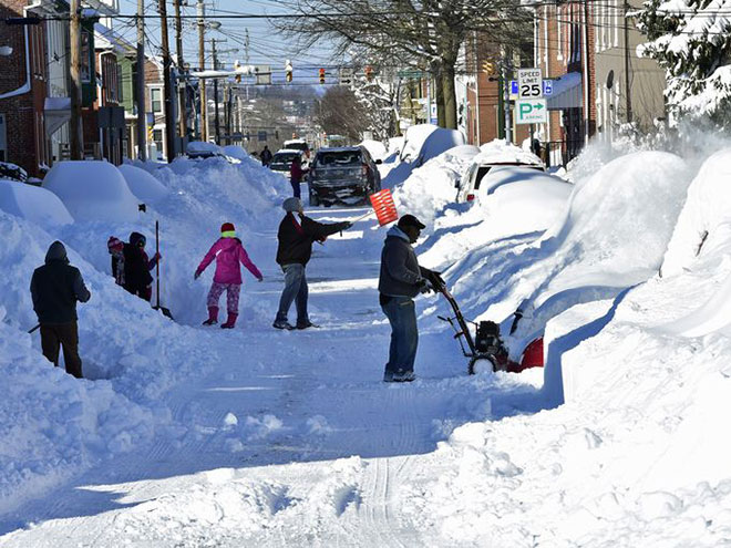 Incredible Photographs of New York City Winter Storm 2016 -d