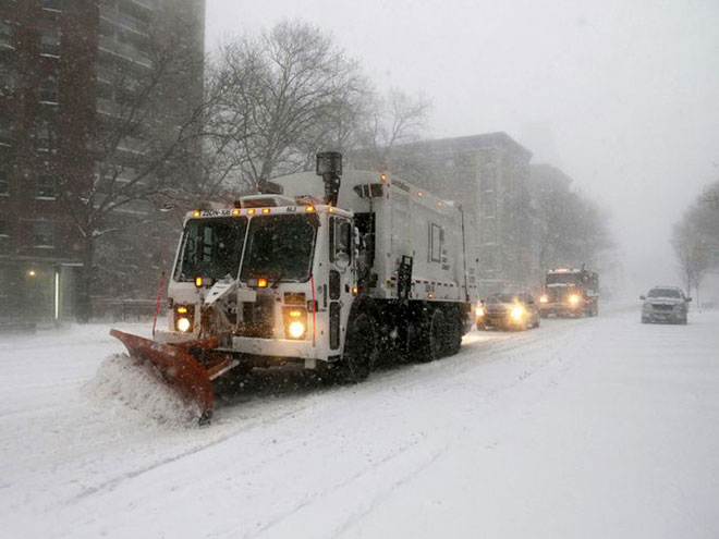 New York City Winter Storm 2016