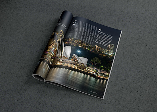 Photorealistic Magazine MockUp #2