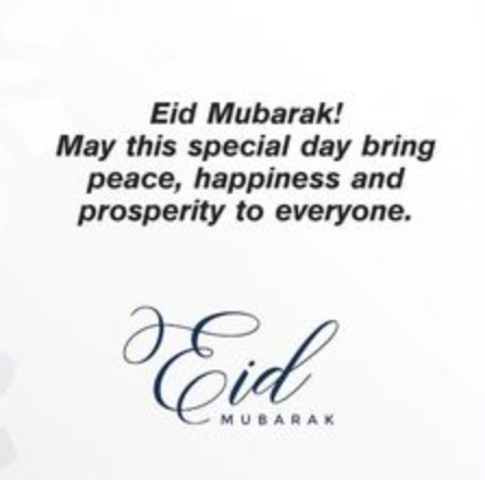 Eid Greetings