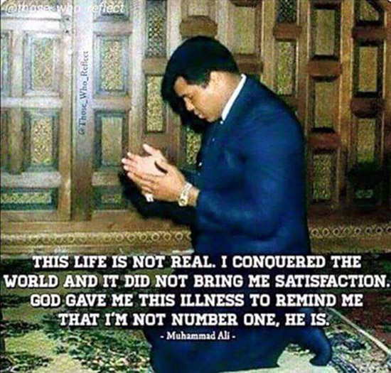 famous muhammad ali sayings