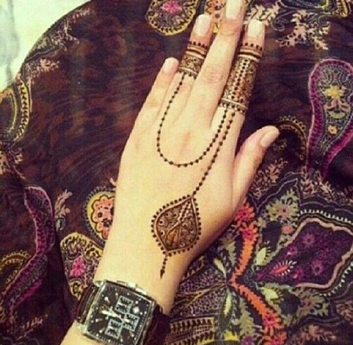 simple henna designs for fingers 3