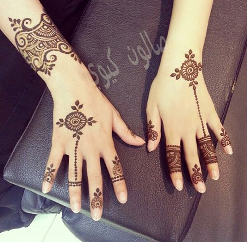 simplest henna designs for hands