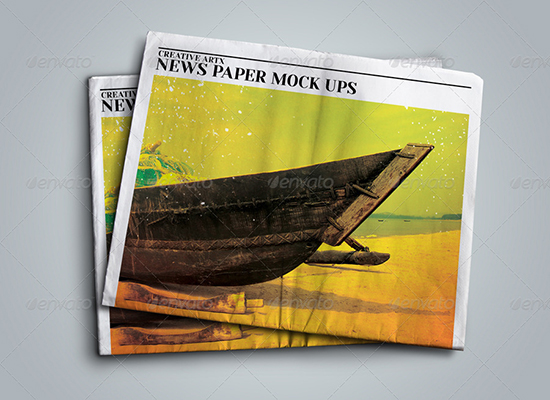 Download 35+ Best Free Newspaper Mockup Psd & Designed Templates